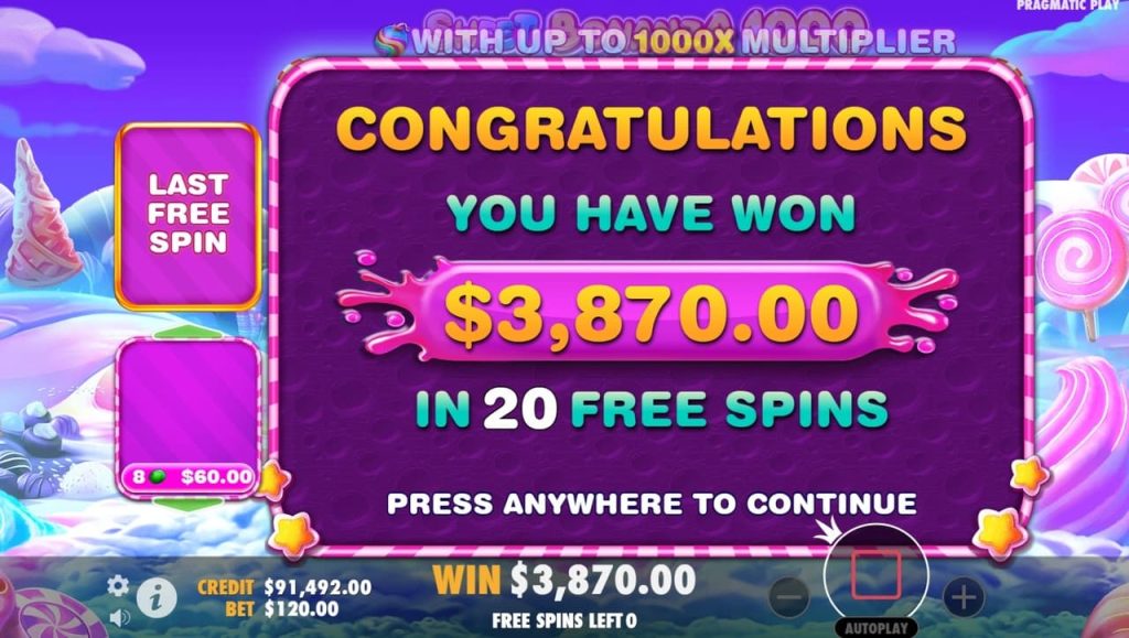 Sweet Bonanza 1000 Récompenses et Avis des Joueurs : Excellence Reconnu